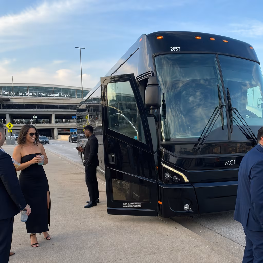 Rent a Bus to Dallas/Fort Worth International Airport (DFW)