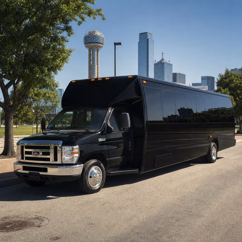 15 Passenger Party Bus Exterior