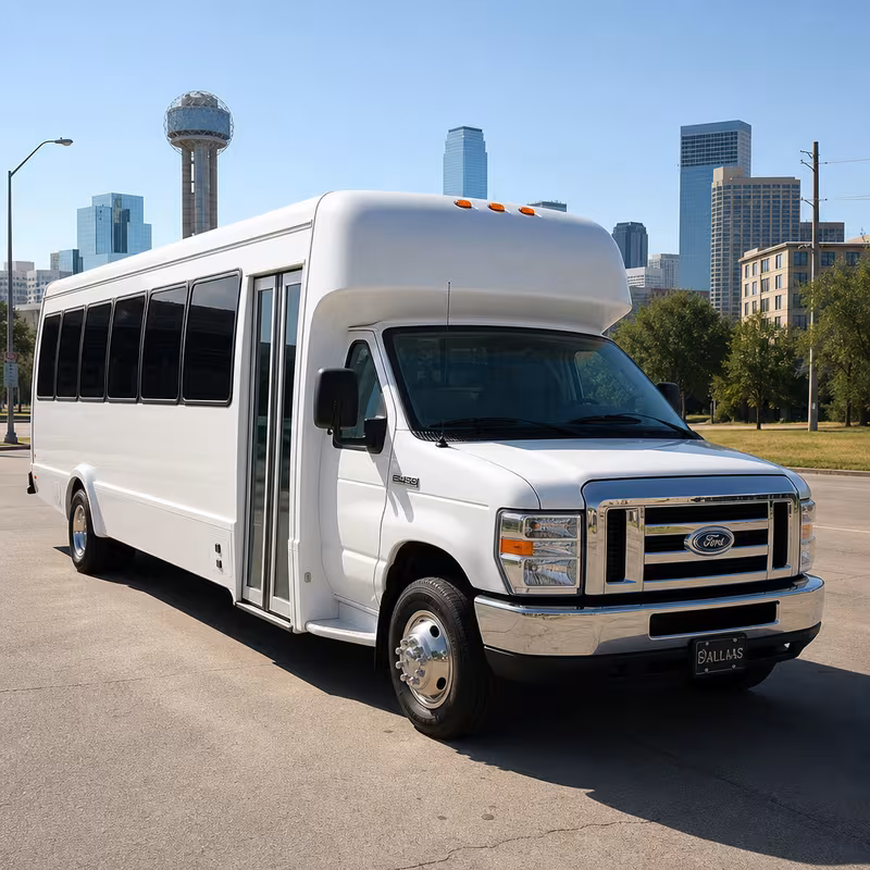 15-35 Passenger Minibus Exterior