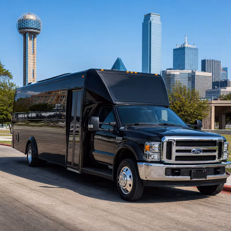28 Passenger Party Bus Exterior