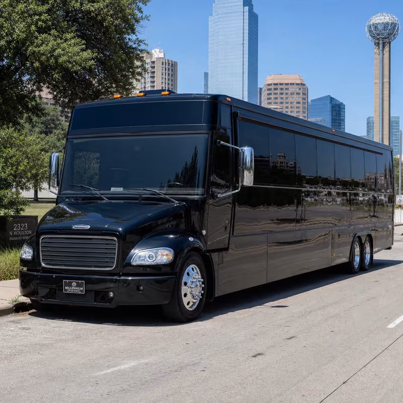 40 Passenger Party Bus Exterior