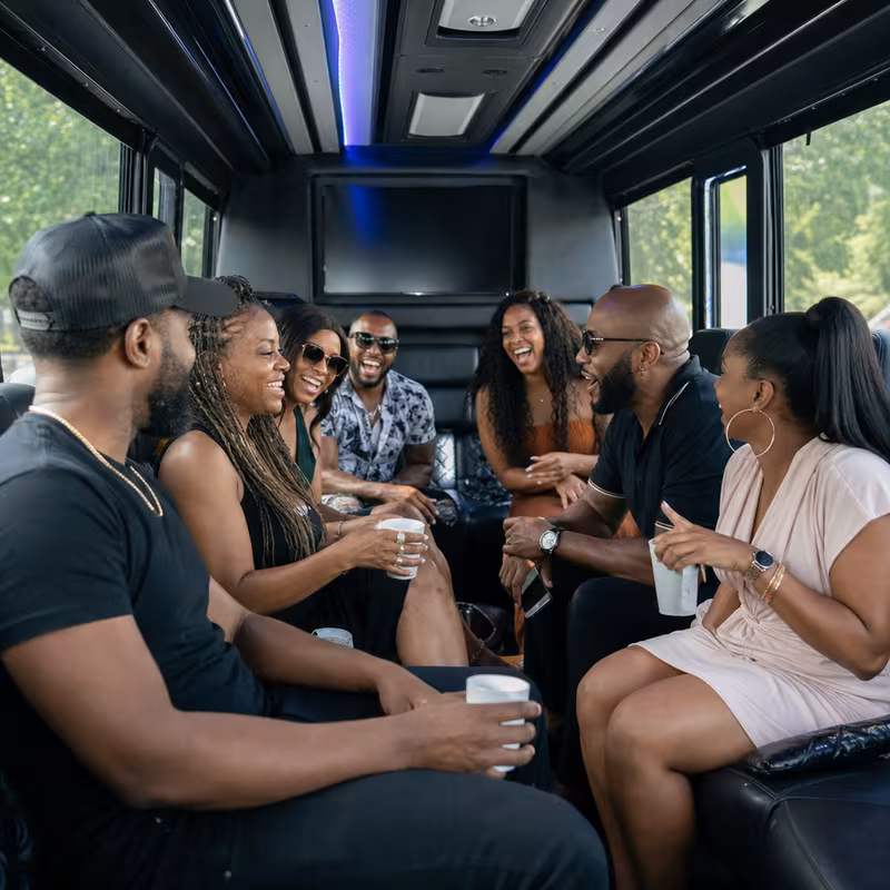 Dallas Birthday Transportation fleet vehicle