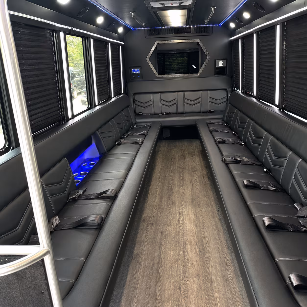 Dallas Bachelor & Bachelorette Transportation party bus exterior