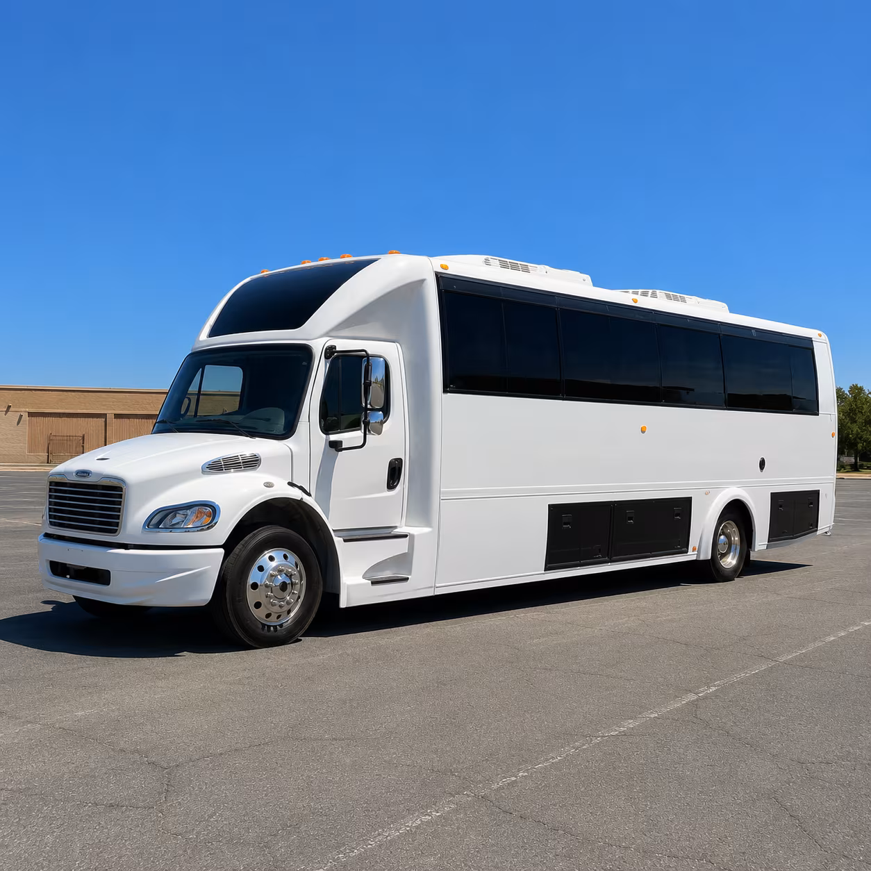 Dallas Concert & Music Festival Transportation party bus exterior