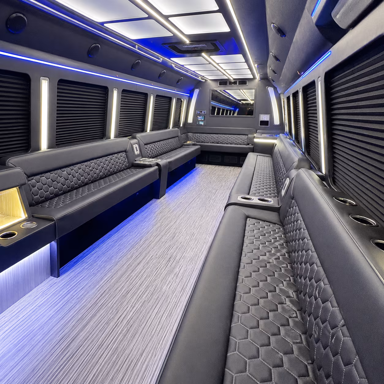 Dallas Concert & Music Festival Transportation party bus exterior