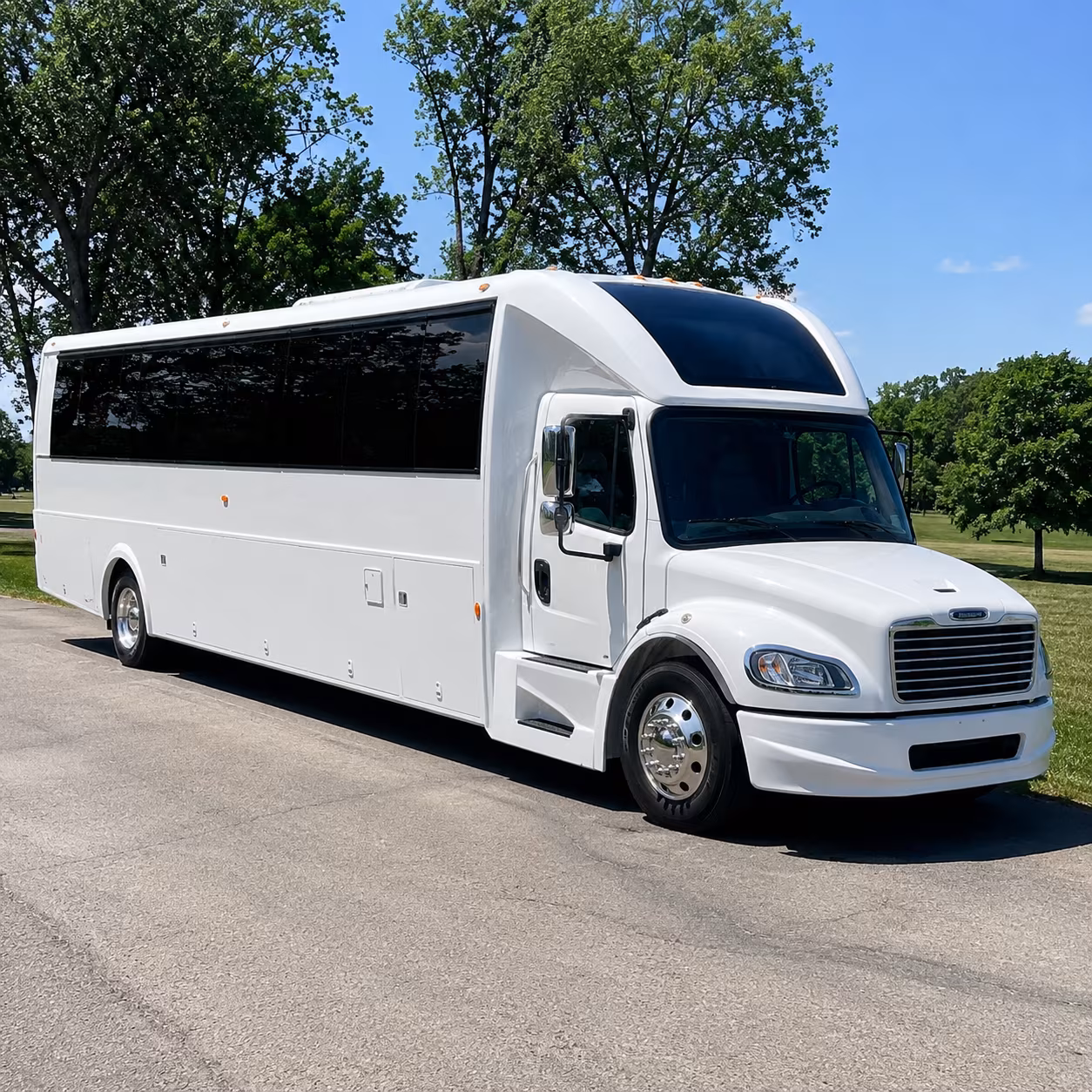 Dallas Concert & Music Festival Transportation party bus exterior