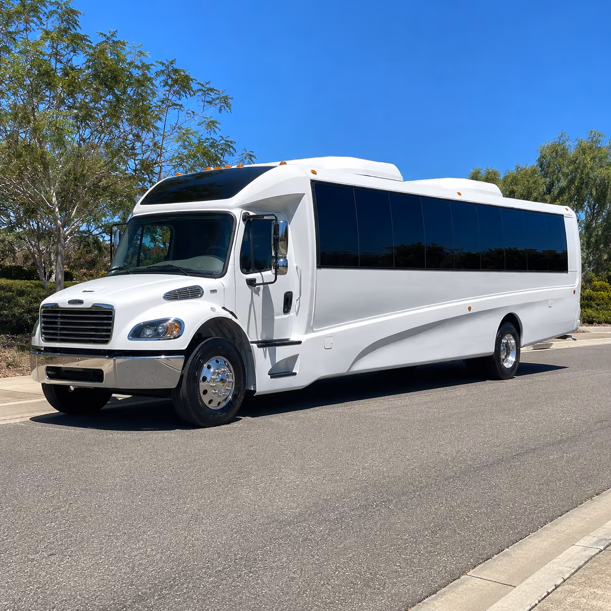 Dallas Corporate Transportation party bus interior