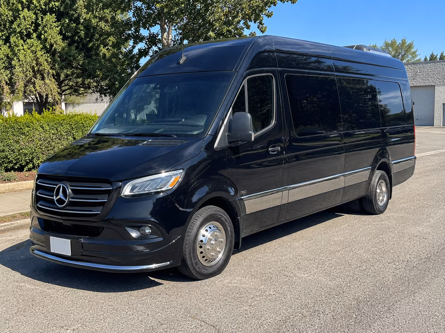 Dallas Corporate Transportation party bus exterior