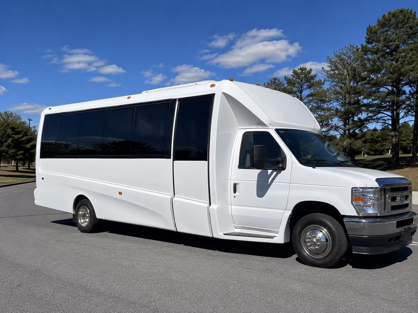 Dallas Private Event Transportation party bus exterior