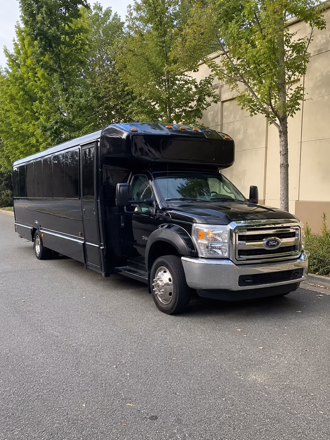 Dallas Prom & Homecoming Transportation party bus interior