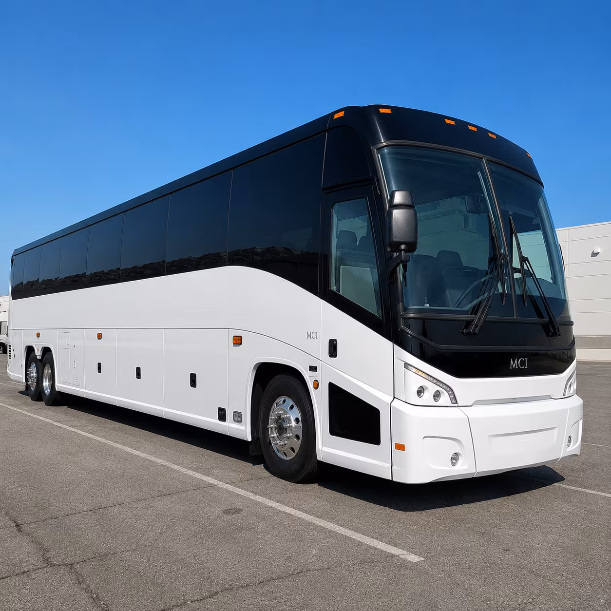 Dallas School Event Transportation party bus exterior