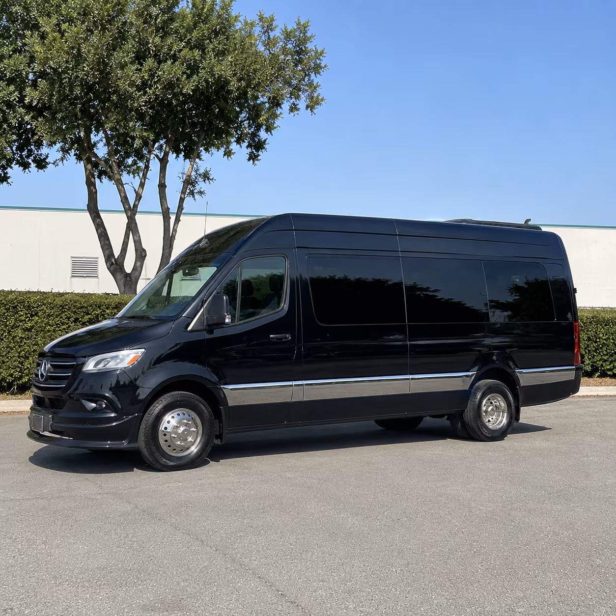 Dallas School Event Transportation party bus interior