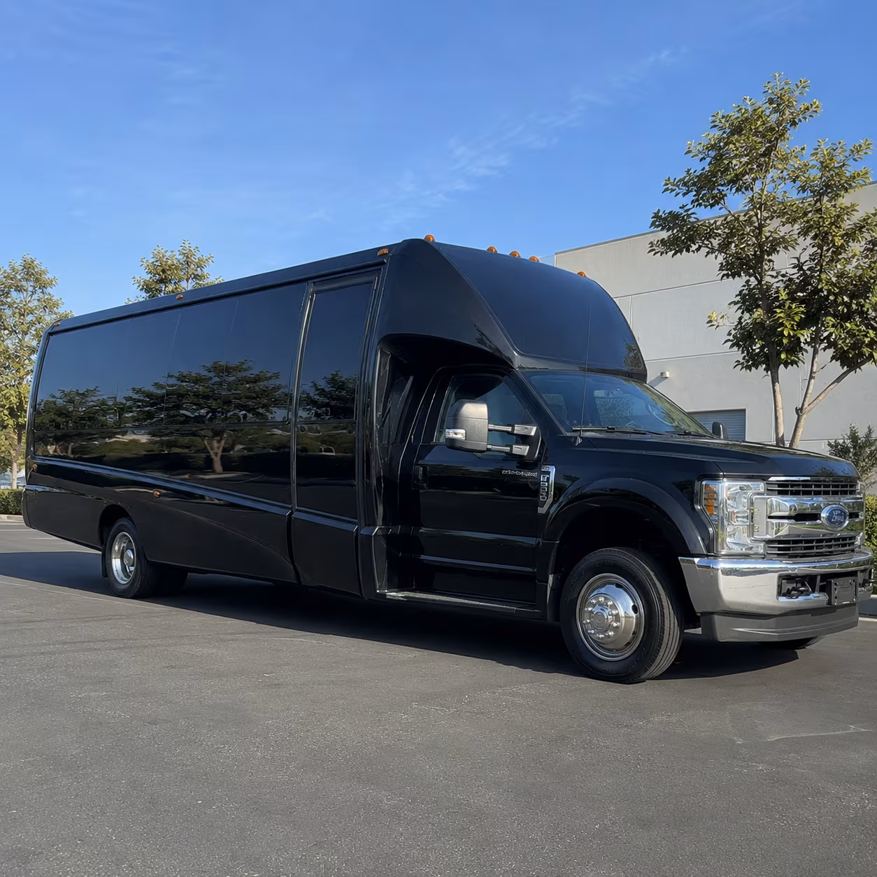 Dallas Wedding Transportation onboard seating