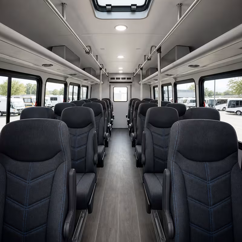minibus interior