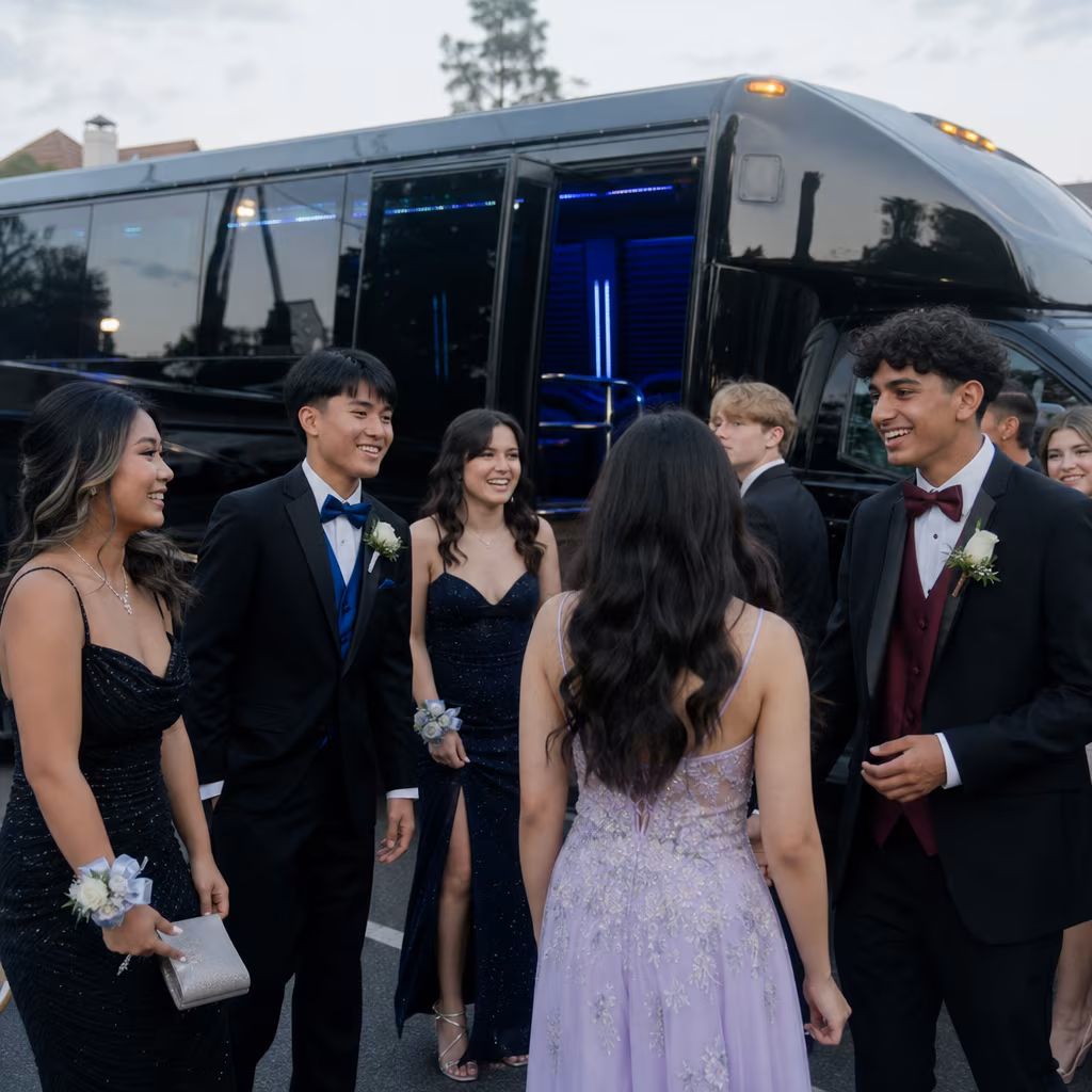 Mesquite Prom Party Bus Rental