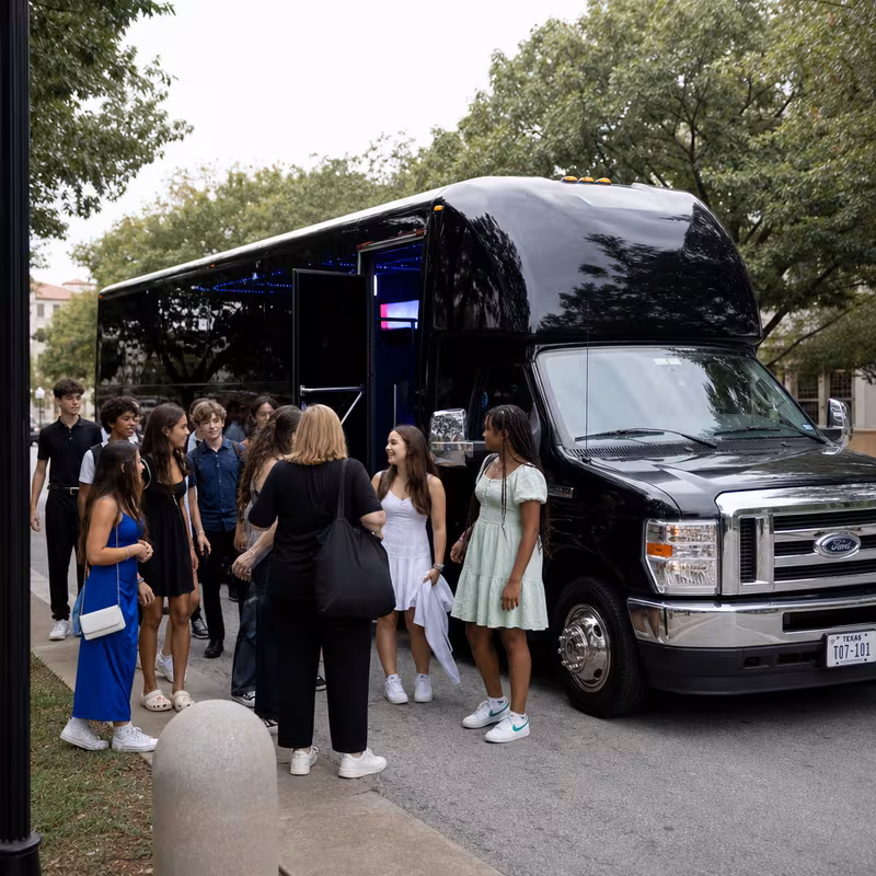 Dallas School Transportation fleet vehicle