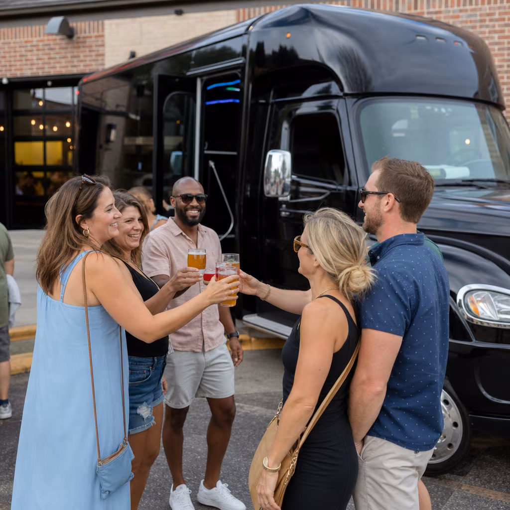 Dallas Winery Tour & Pub Crawl Transportation