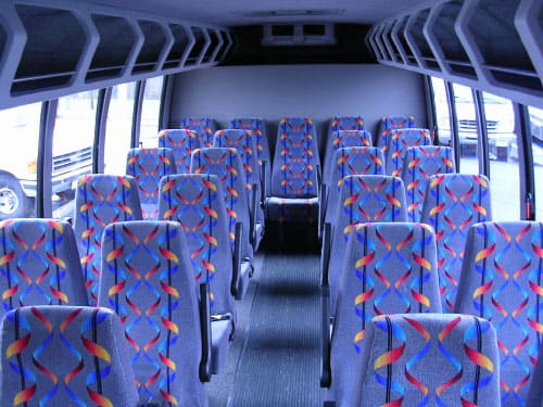 Arlington 15-35 Passenger Minibuses Interior